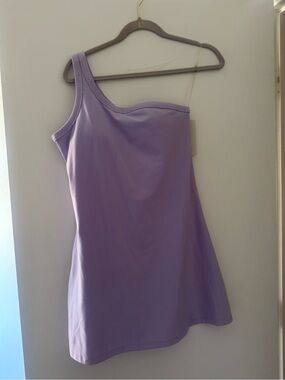 Target One-Shoulder Lavender Dress